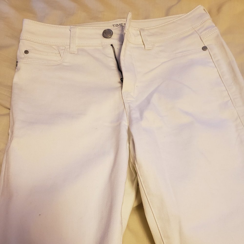 white jeans